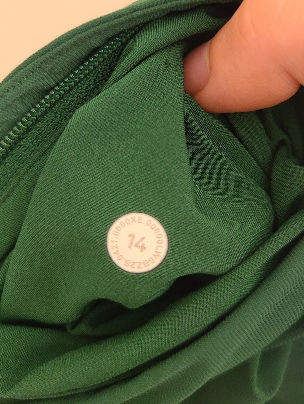 Lululemon Adapted State High-Rise Jogger Crop Everglade Green Size 14 - Picture 7 of 7